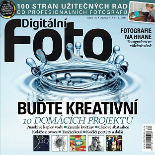 Dvojstrana v časopisu Digitální Foto 02/2015