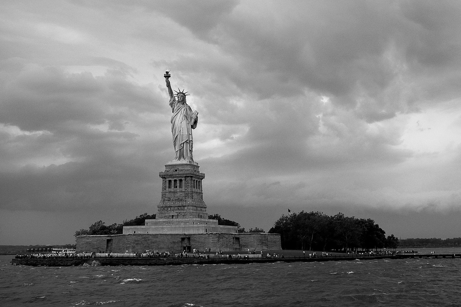 Statue of liberty, New York 2009
