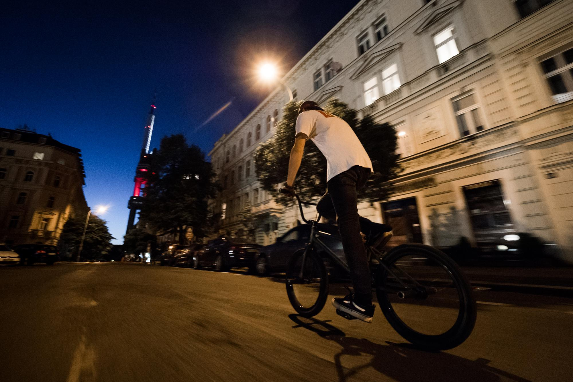 Michal Kupec - flatland BMX / cruising streets of Prague