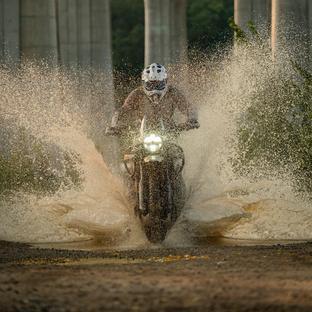 Royal Enfield Himalayan 450 in action