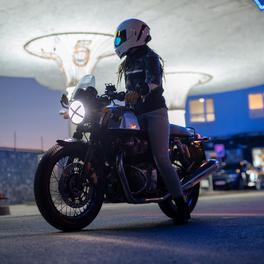 Royal Enfield Continental GT 650 TWIN & Zuzana