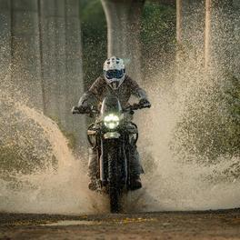 Royal Enfield Himalayan 450 in action