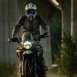 Royal Enfield Himalayan 450 in action