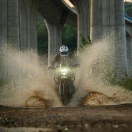 Royal Enfield Himalayan 450 in action