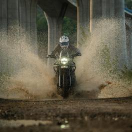 Royal Enfield Himalayan 450 in action