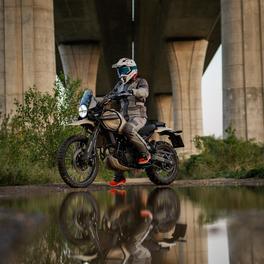 Royal Enfield Himalayan 450 in action