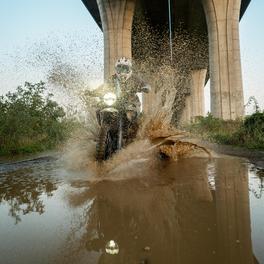 Royal Enfield Himalayan 450 in action