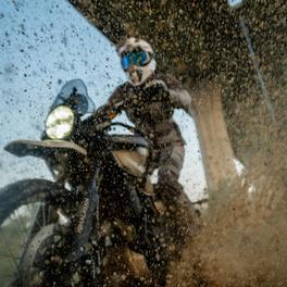 Royal Enfield Himalayan 450 in action