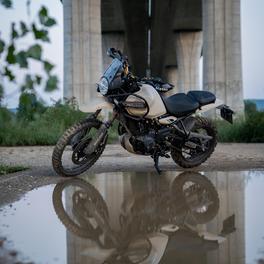 Royal Enfield Himalayan 450 in action