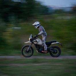 Royal Enfield Himalayan 450 in action