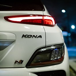 Hyundai Kona N night session