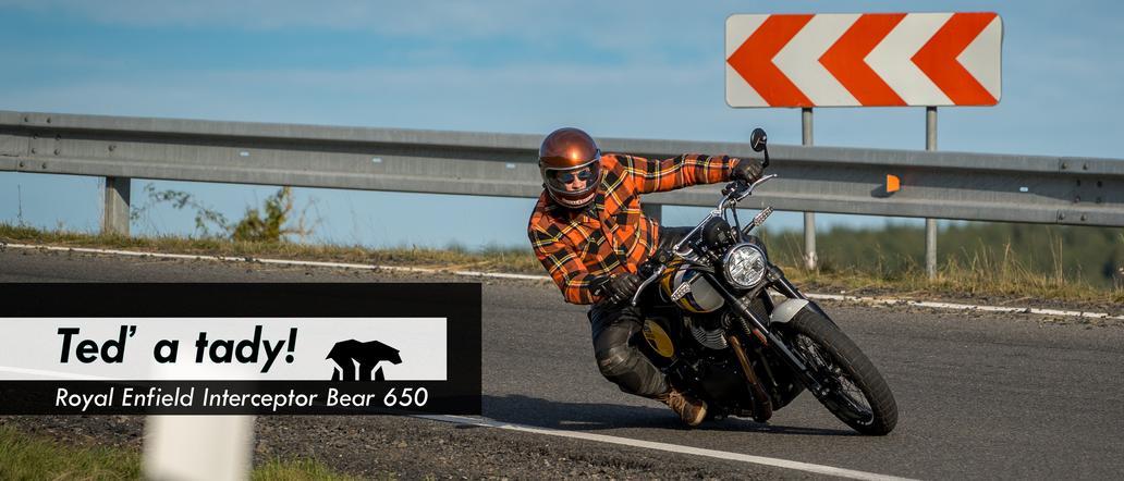 Teď a tady! Royal Enfield Bear 650 kolem ČR - část I. - test